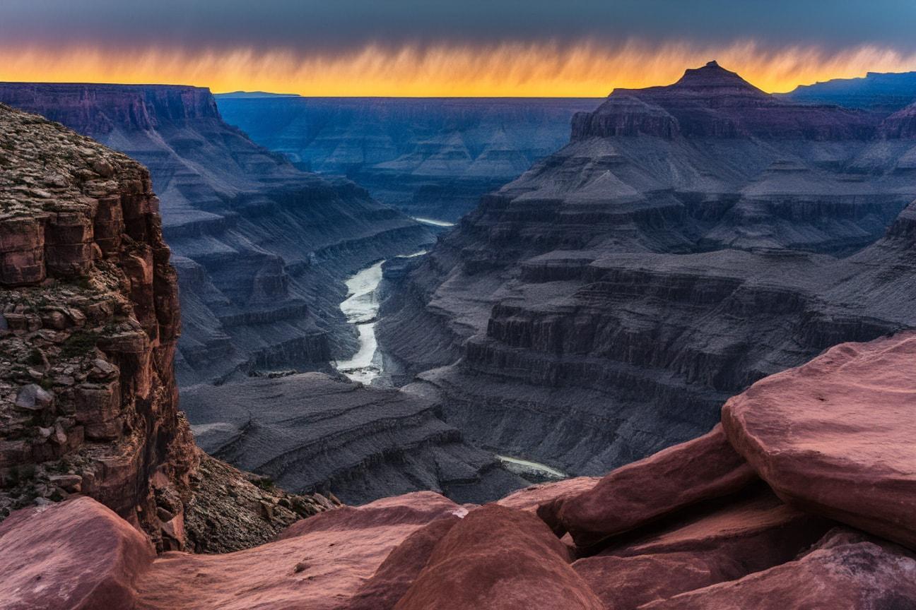 Lava Falls in Grand Canyon National Park